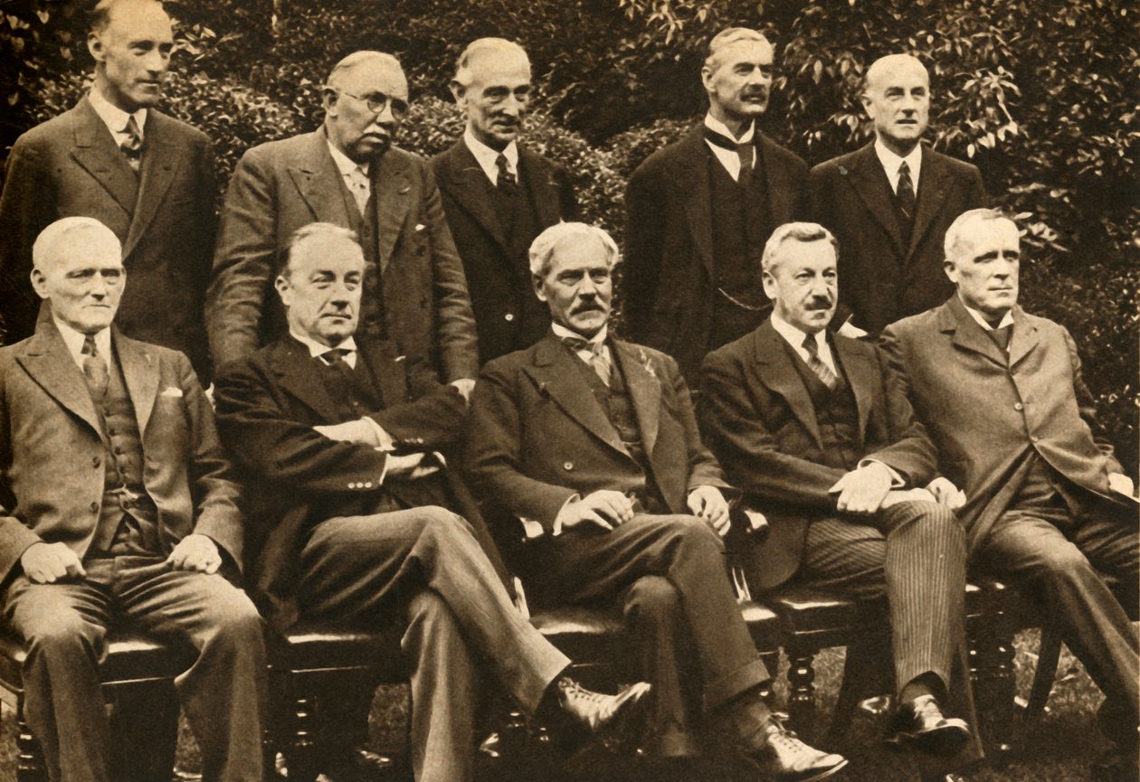 Nationalregeringens kabinet, 1931, 1933. af Unbekannt
