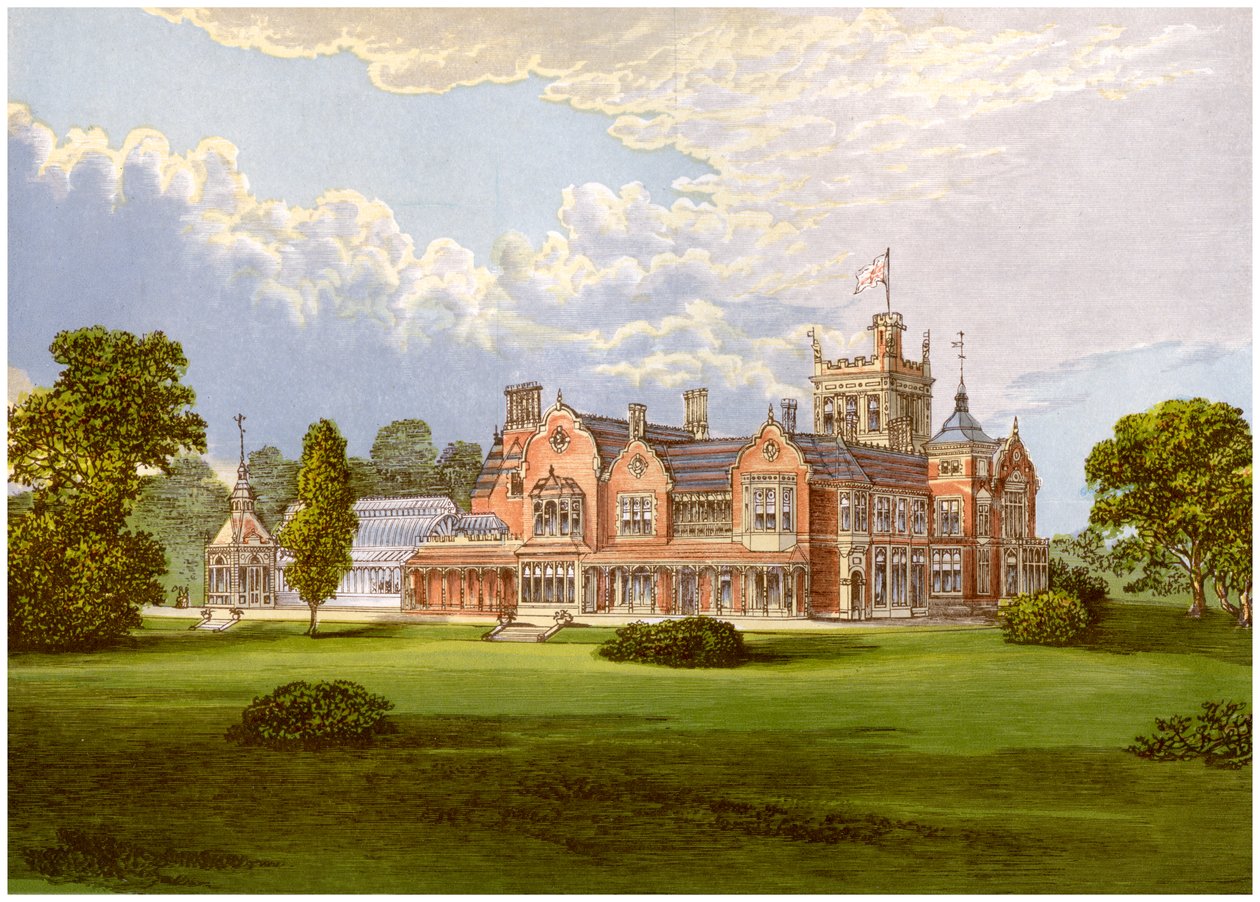 Caen Wood Towers, Middlesex, hjemsted for familien Reckitt, c1880 af Unbekannt