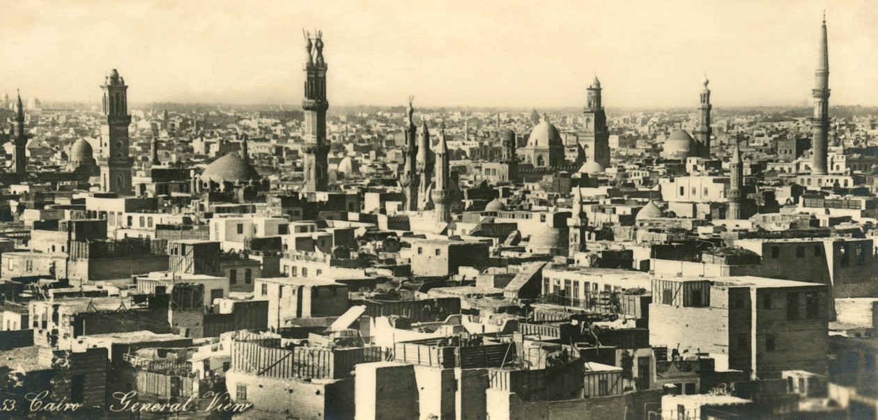 Kairo - Generelt syn, c1918-c1939. af Unbekannt