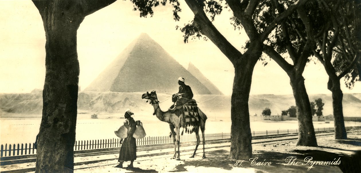 Kairo - Pyramiderne, c1918-c1939. af Unbekannt