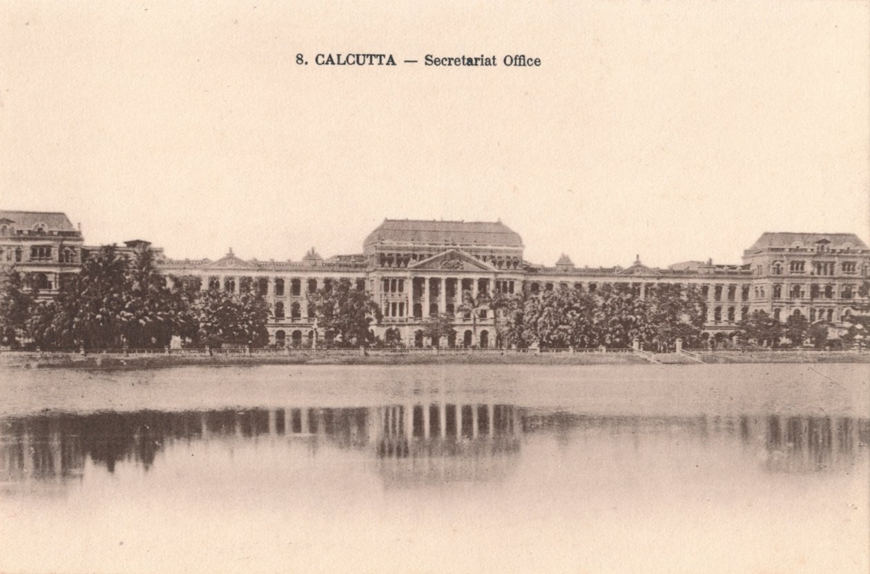 Calcutta - Sekretariatets kontor, c1900 af Unbekannt
