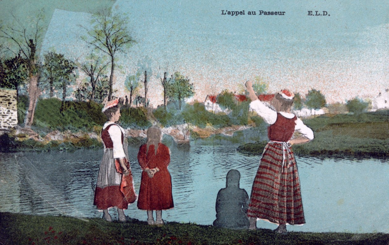 Ring til færgemanden, c1900 af Unbekannt