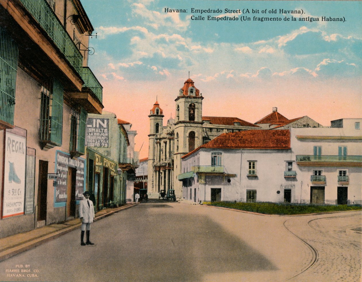 Calle Empedrado, Old Havana, Cuba, c1920 af Unbekannt