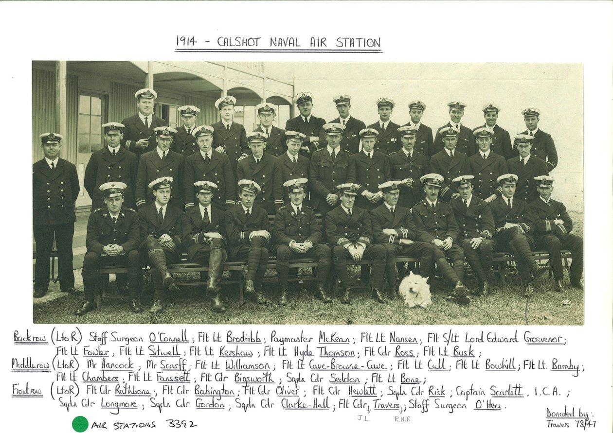 Calshot Naval Air Station af Unbekannt