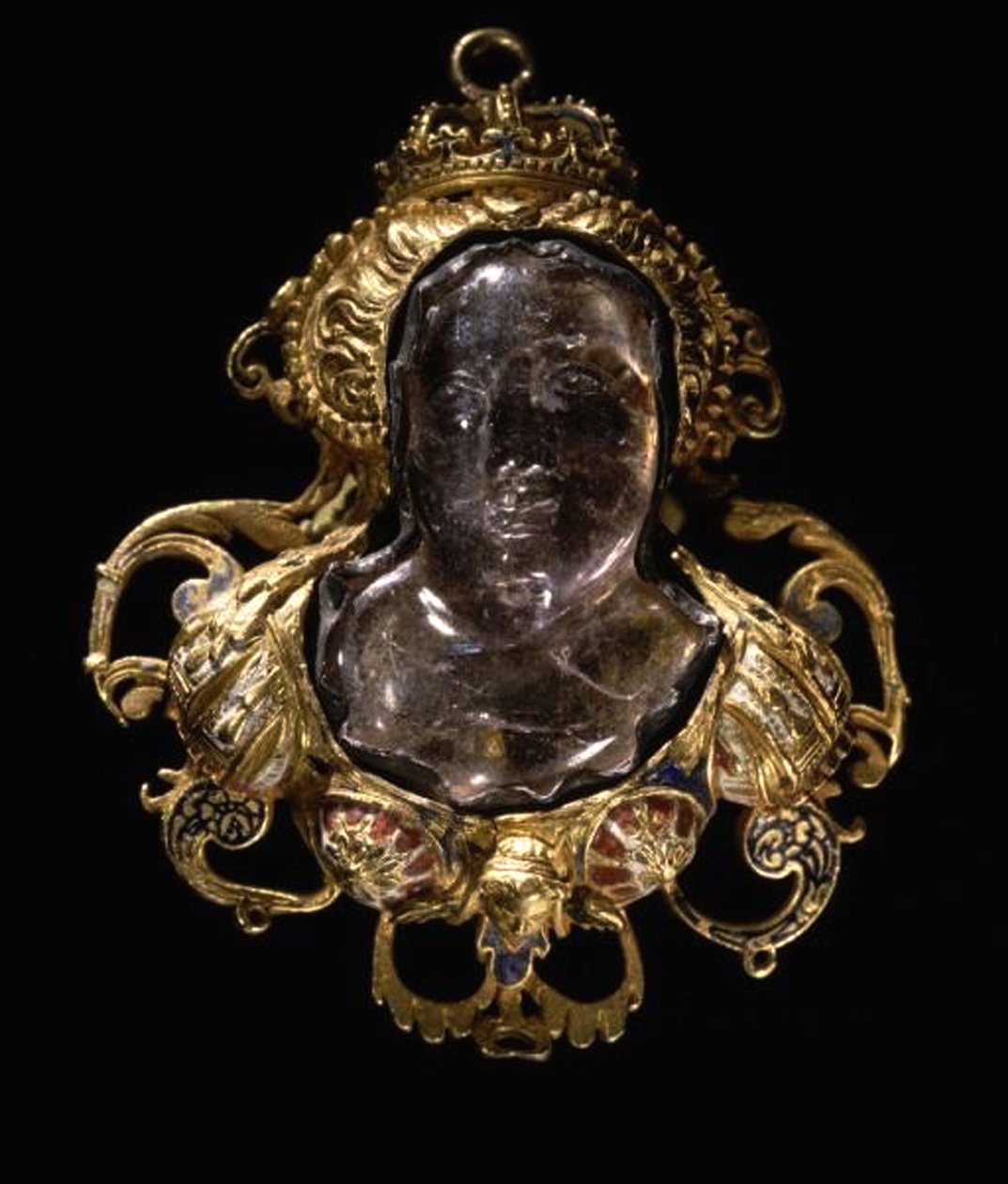 Cameo med buste af Diane de Poitiers 1499-1566, 1500-tallet af Unbekannt
