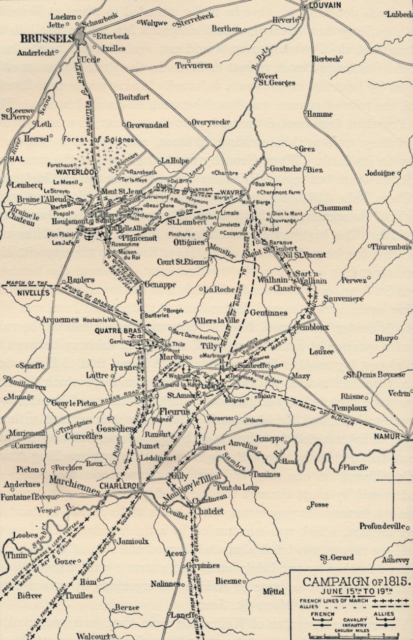 Felttog af 1815. 15. til 19. Juni 1896. af Unbekannt