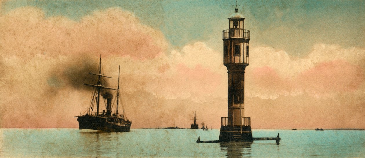Suez-kanalen. De bitre søer - Det nordlige fyrtårn, c1918-c1939. af Unbekannt
