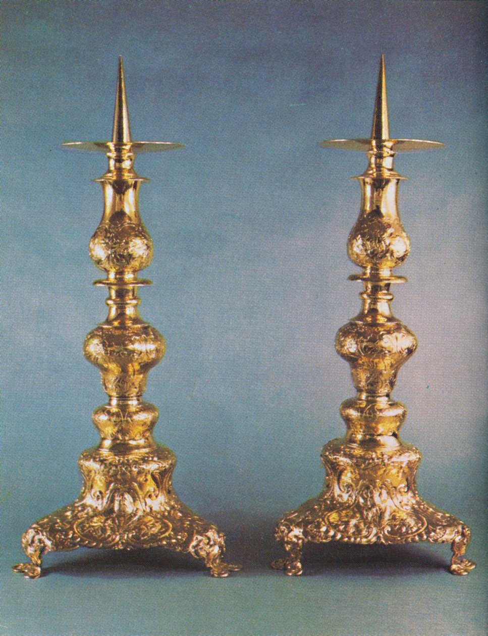 Lysestager, ca. 1662, 1953 af Unbekannt