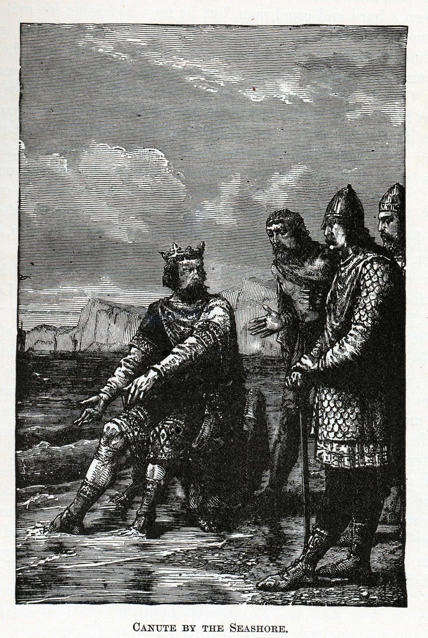 Knud ved kysten, 1882 af Unbekannt