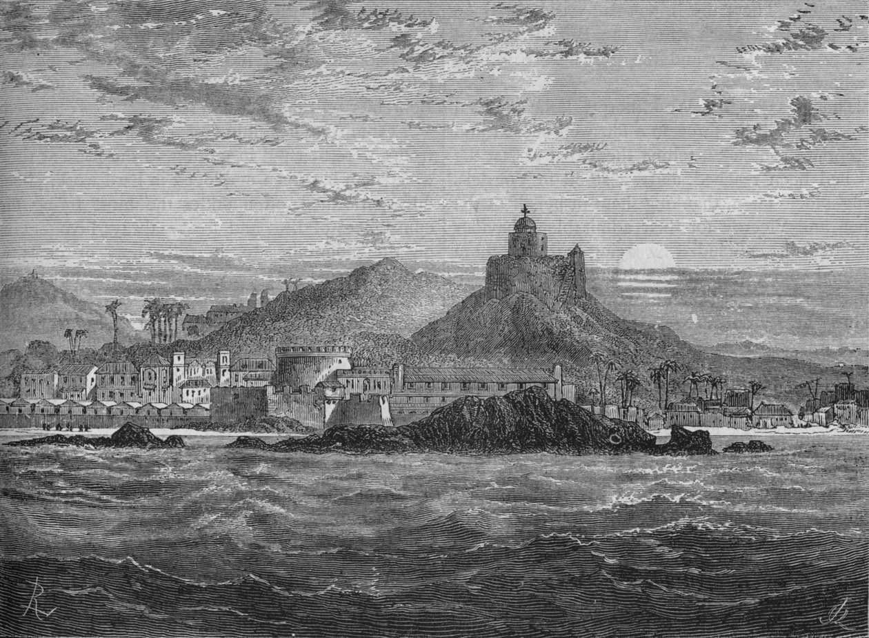 Cape Coast Castle, c1880 af Unbekannt