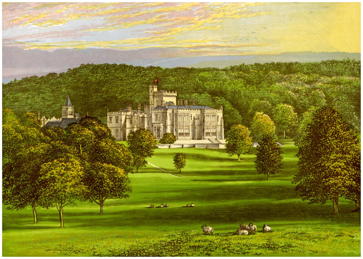 Capernwray, Lancashire, hjemsted for familien Marton, c1880 af Unbekannt