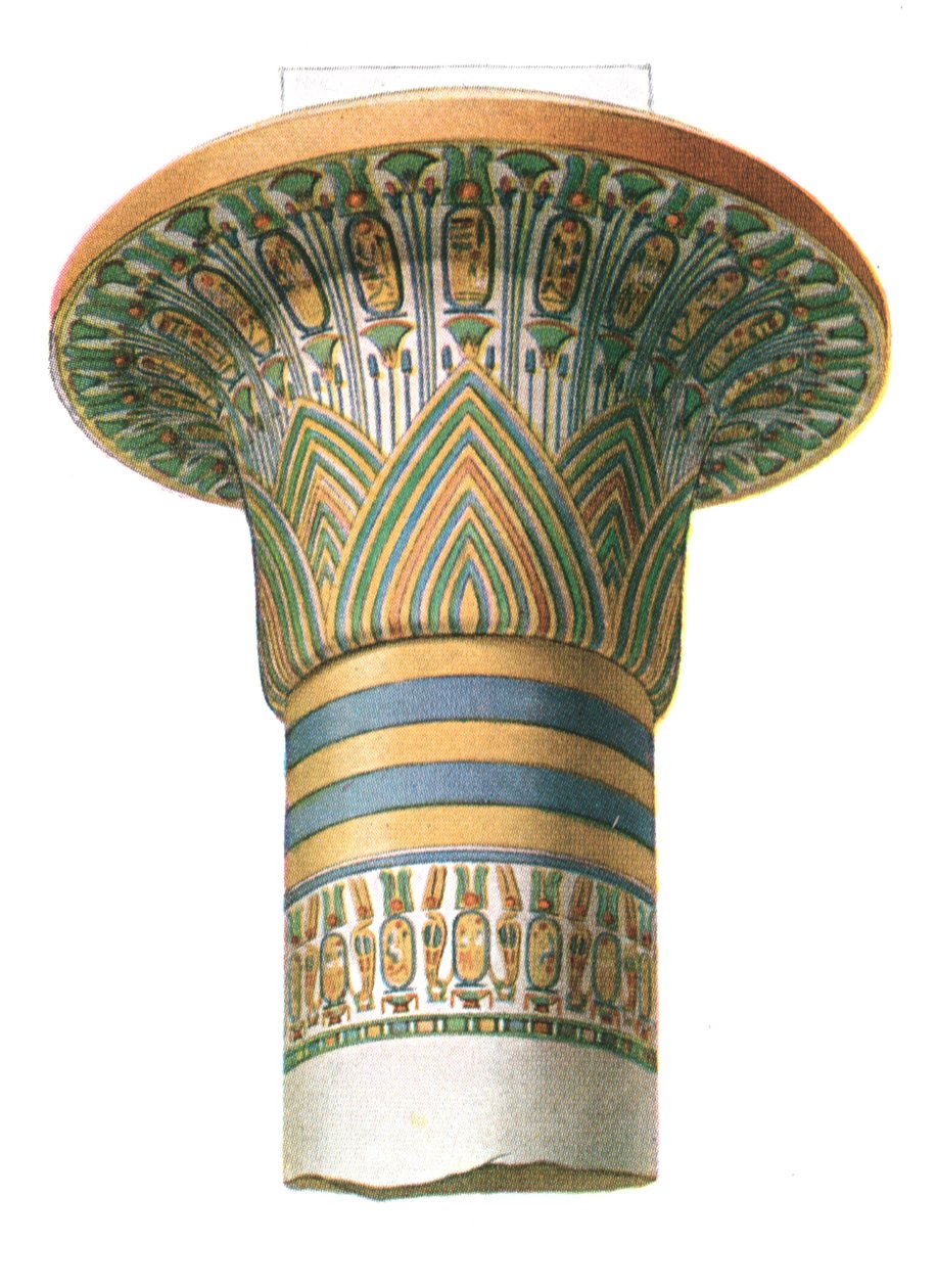 Hovedstad fra Karnak, Egypten, 1928. af Unbekannt