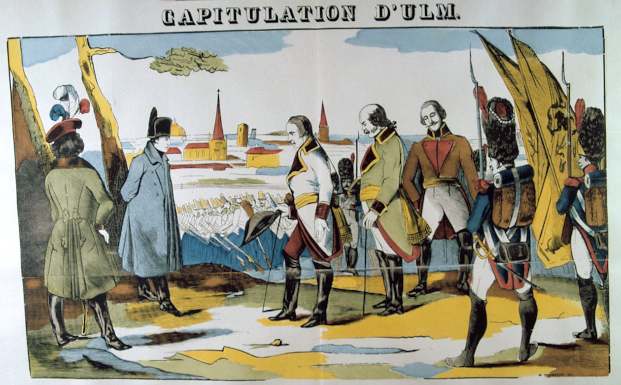 Capitulation of Ulm, 17. oktober, 1805, 19. århundrede af Unbekannt