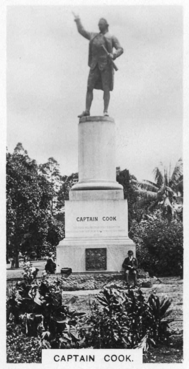 Captain Cooks statue, Australien, 1928 af Unbekannt