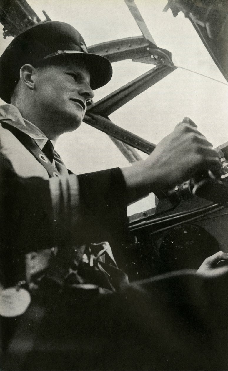 Kaptajn Gilbert Rae, BOAC Mosquito pilot, Anden Verdenskrig. c1939-c1944 1946. af Unbekannt