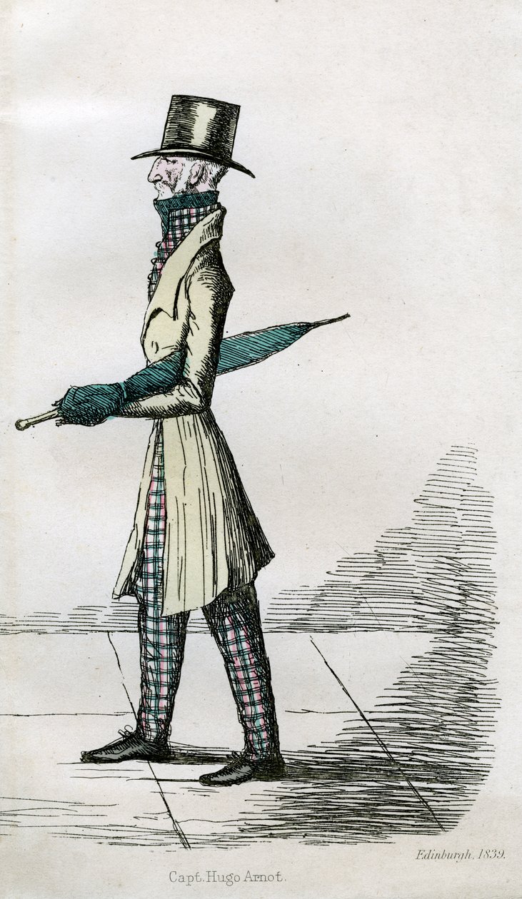 Kaptajn Hugo Arnot, 1839 af Unbekannt
