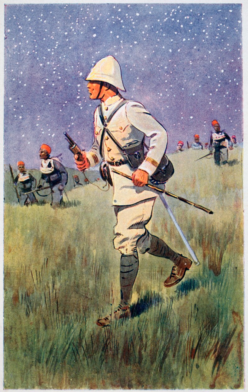 Kaptajn J Fiegenschuh, Abecher, 1910 af Unbekannt