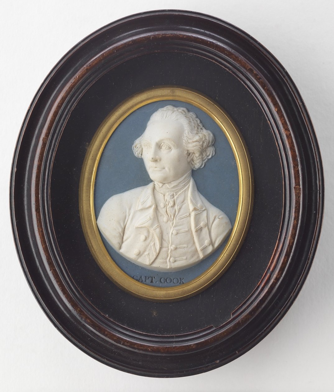 Kaptajn James Cook Wedgwood portrætmedaljon, ca 1776 af Unbekannt
