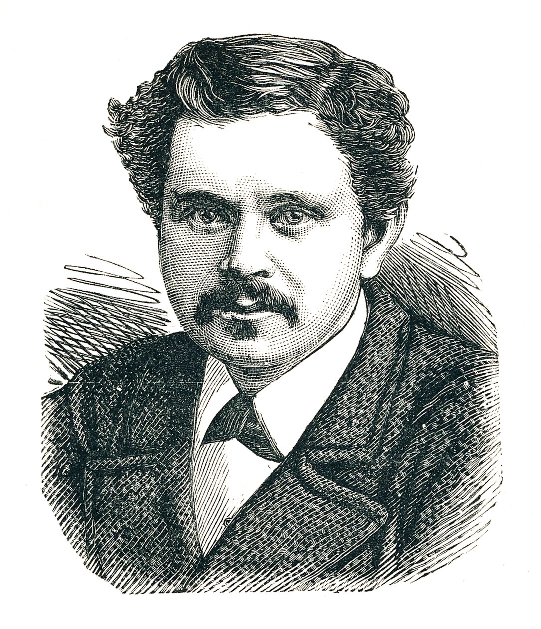 Kaptajn Paul Boyton, 1848-1924, opfinder af immersionsdragten, 1893 af Unbekannt