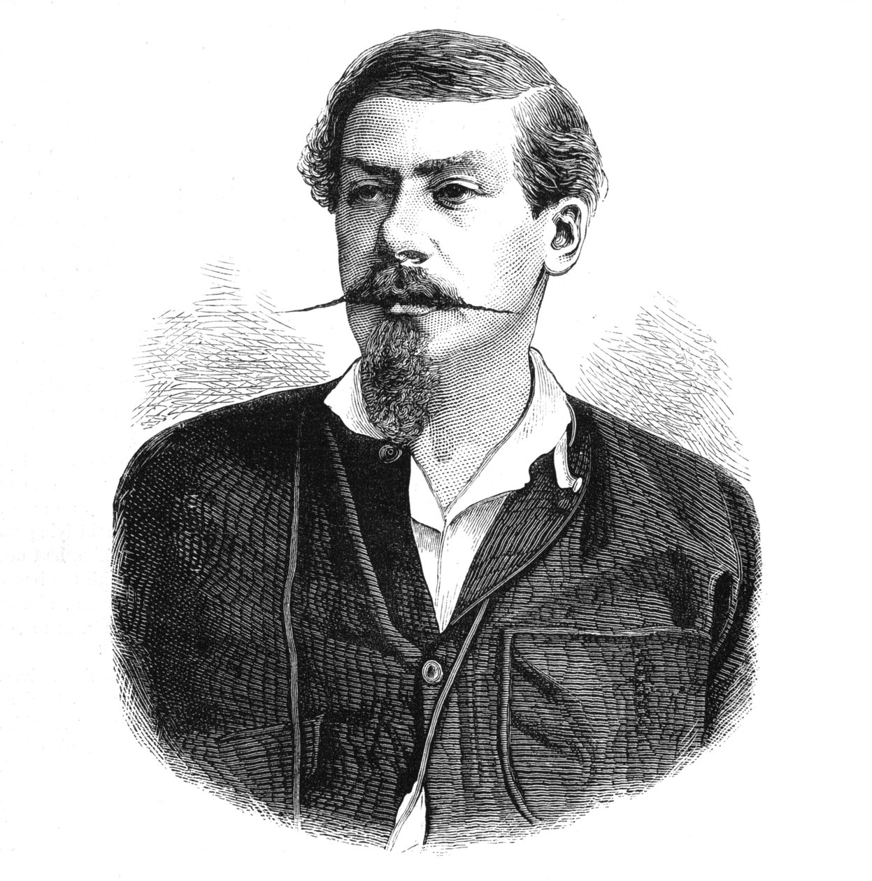 Kaptajn Sartorius, c1880 af Unbekannt