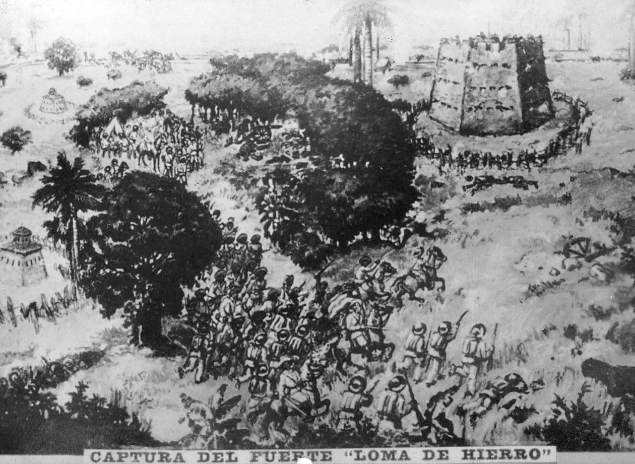 Tilfangetagelse af Fort de la Loma 1896, 1910