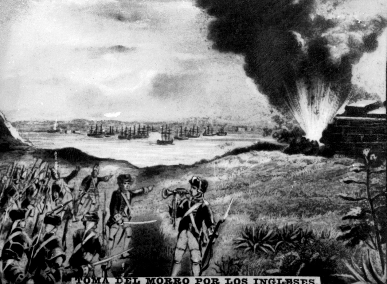 Capture of the Morro, 1763, 1920