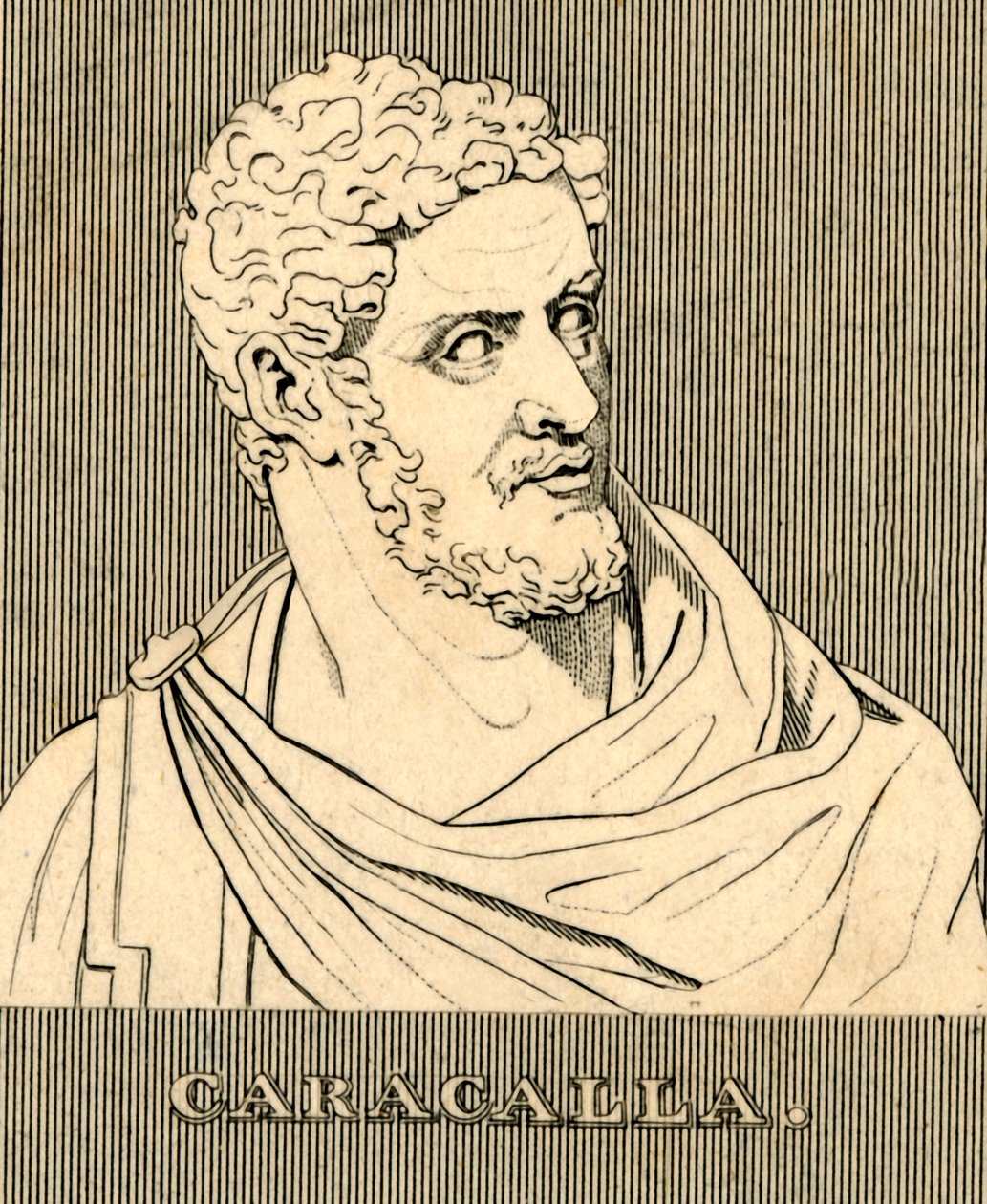 Caracalla, 188-217 e.Kr., 1830. af Unbekannt