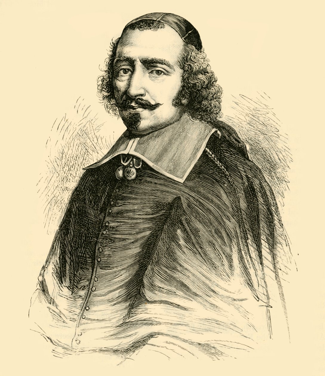 Kardinal Mazarin, c1640-1650, 1890. af Unbekannt