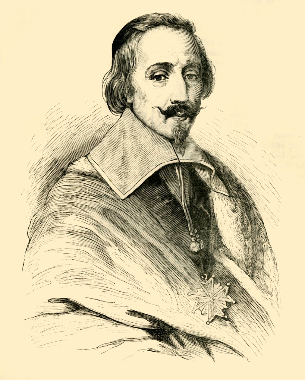 Kardinal Richelieu, c1620-1630, 1890. af Unbekannt