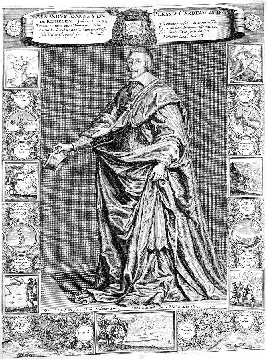 Kardinal Richelieu, c1637, 1700-tallet af Unbekannt