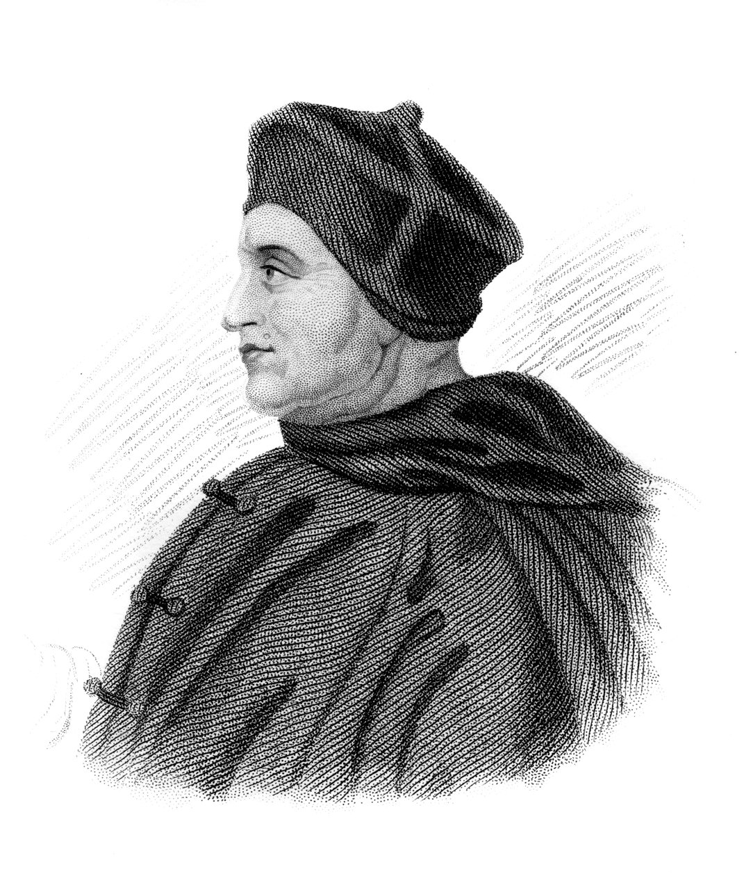Kardinal Thomas Wolsey, c1850 af Unbekannt