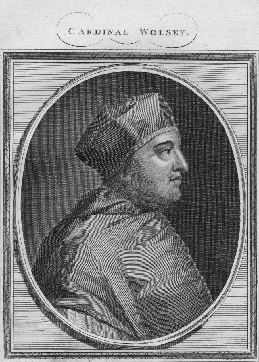 Kardinal Wolsey, 1785. af Unbekannt