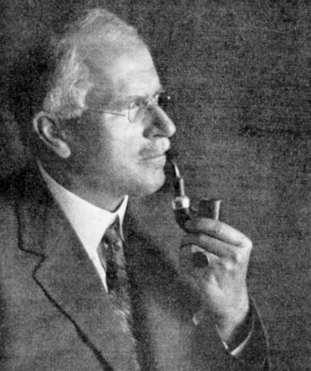 Carl Gustav Jung 1875-1961, schweizisk psykoanalytiker af Unbekannt