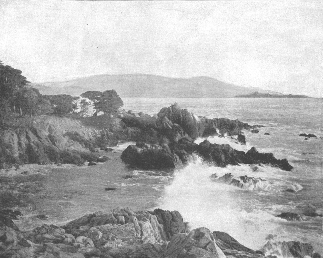 Carmel Bay, Californien, USA, c1900. af Unbekannt