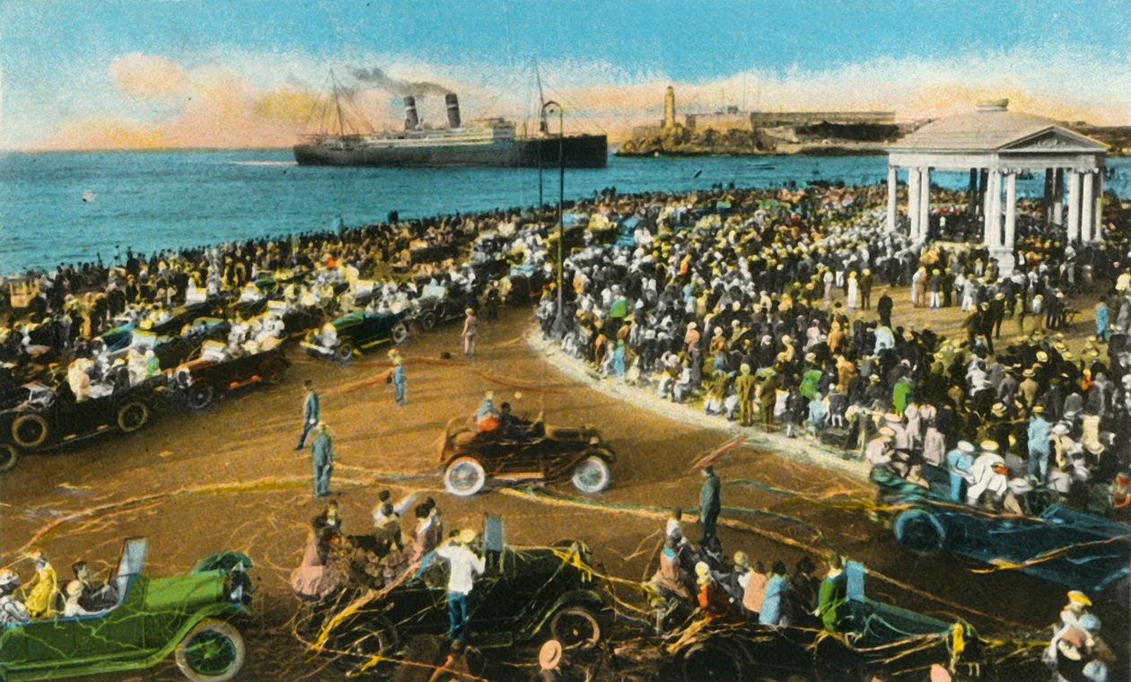 Carnival Time, Havana, Cuba, c1920
