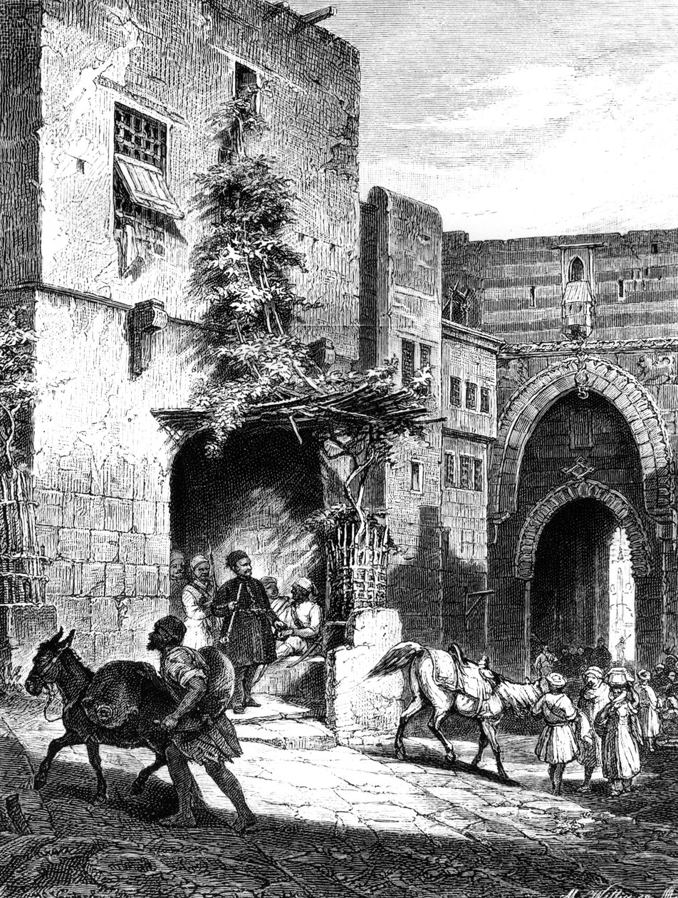 Carry Mamelukes, In the Citadel of Cairo, 1880 af Unbekannt