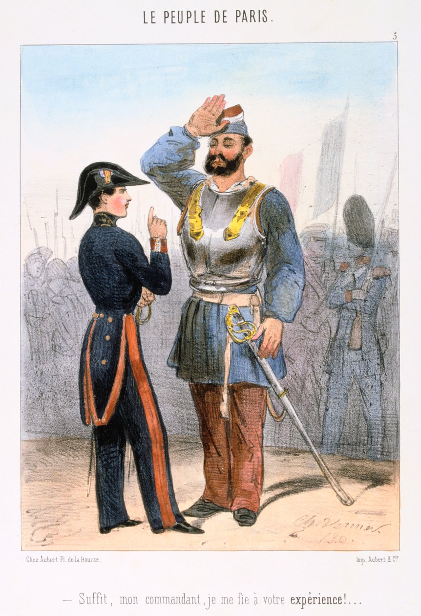 Tegneserie om Pariserkommunen, 1870