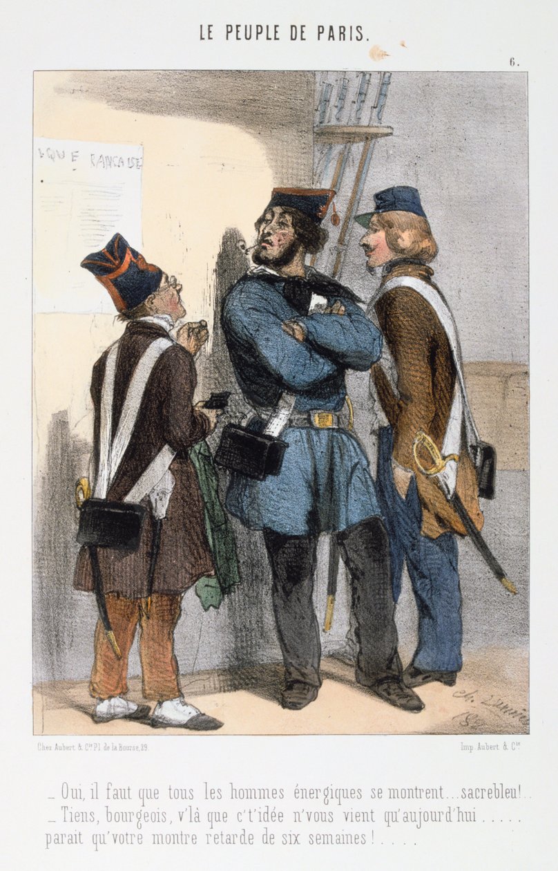 Tegneserie om Pariserkommunen, 1870