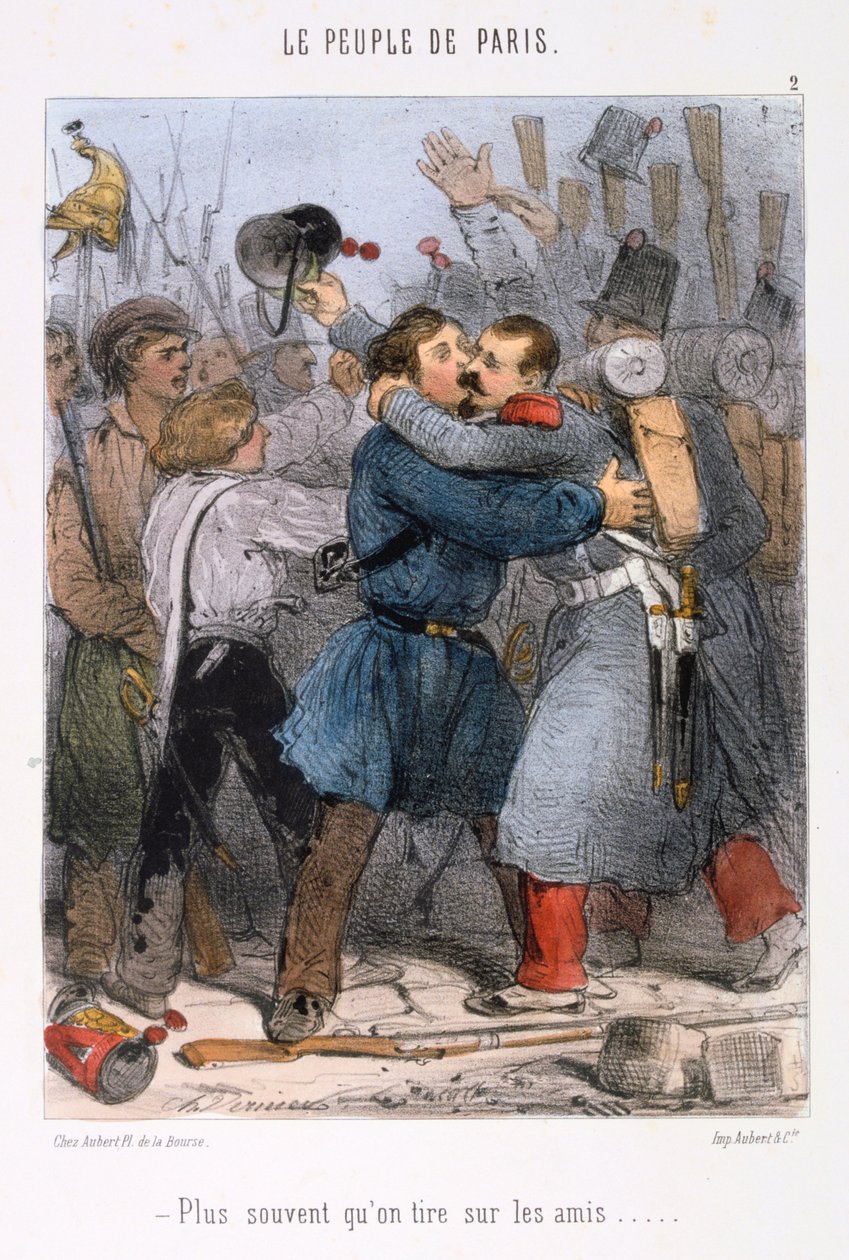 Tegneserie om Pariserkommunen, 1870
