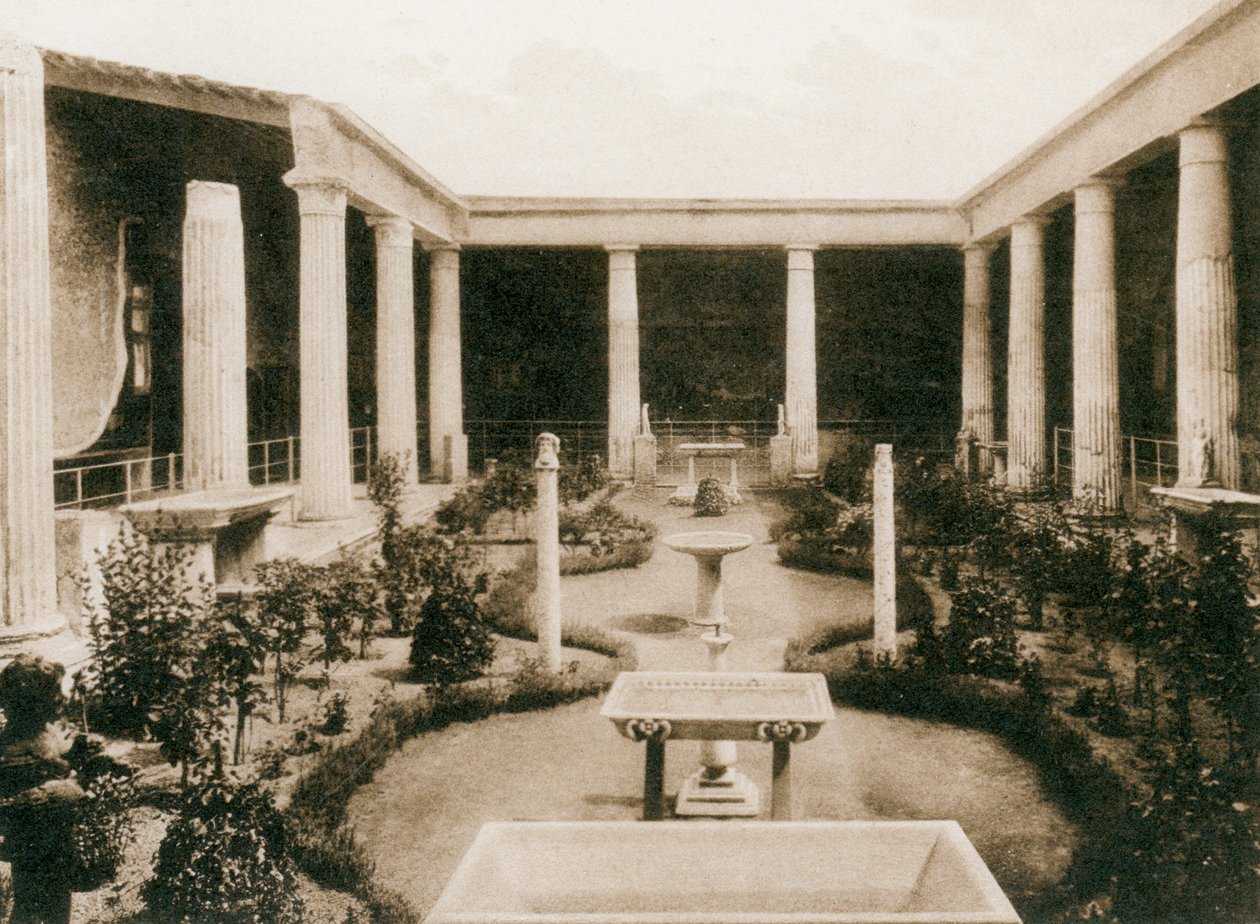 House of the Vettii, Pompeji, Italien, omkring 1900-tallet af Unbekannt