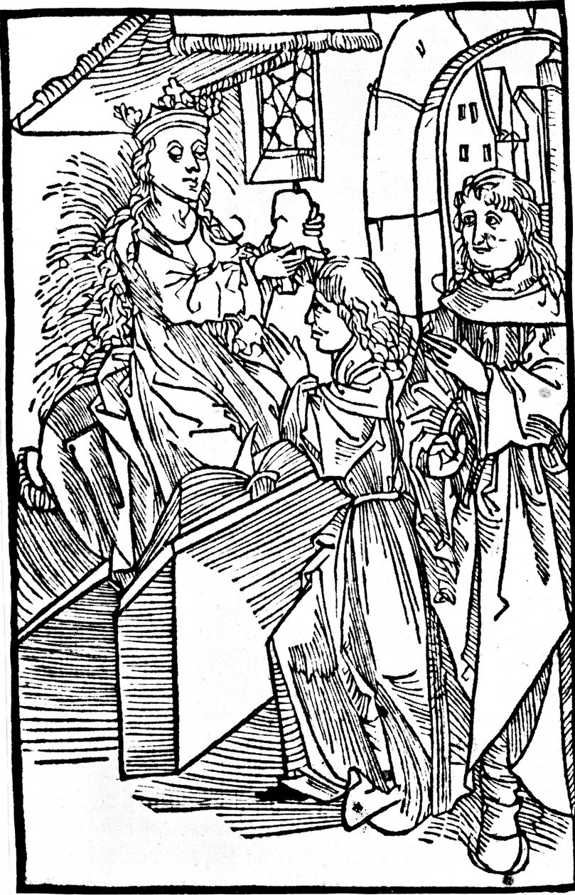 Cassandra, legendarisk trojansk profetinde, 1500-tallet af Unbekannt