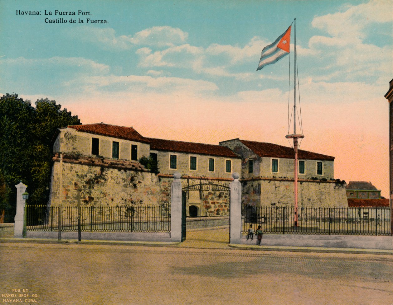 Castle of the Royal Force, Havana, Cuba, c1920 af Unbekannt