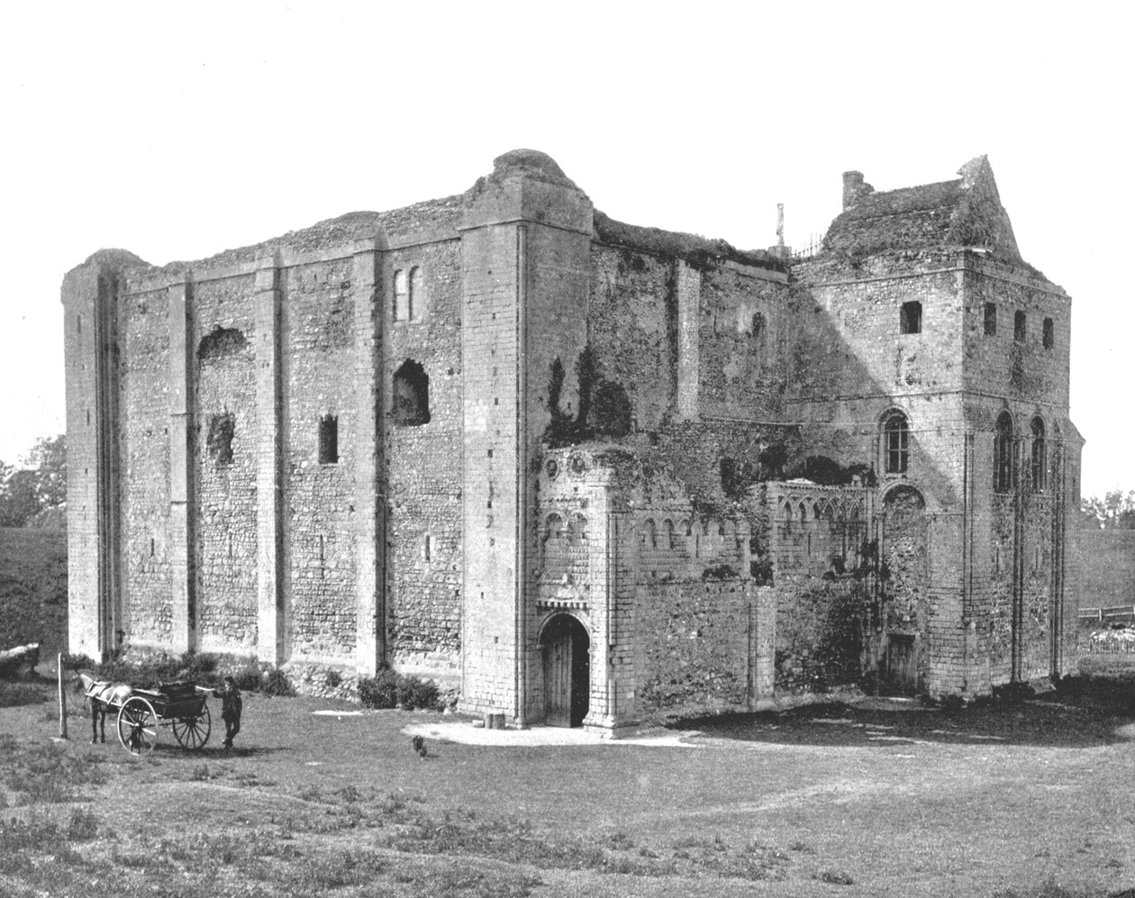 Castle Rising, Norfolk, 1894. af Unbekannt