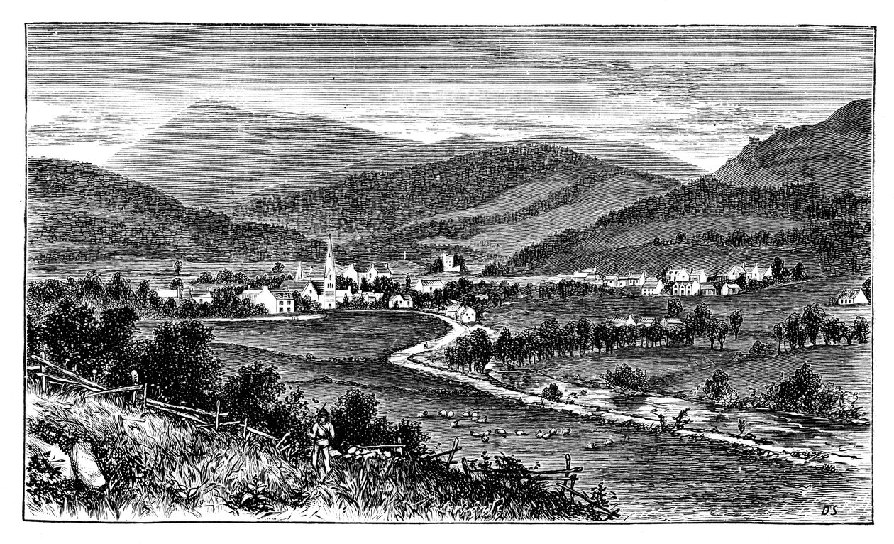 Castleton of Braemar, Skotland, c1888 af Unbekannt