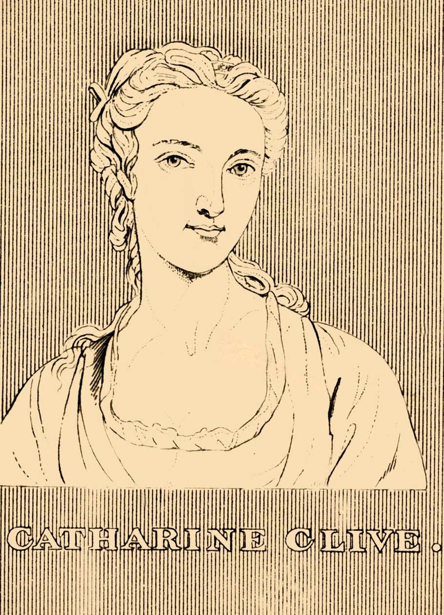 Catharine Clive, 1711-1785, 1830. af Unbekannt