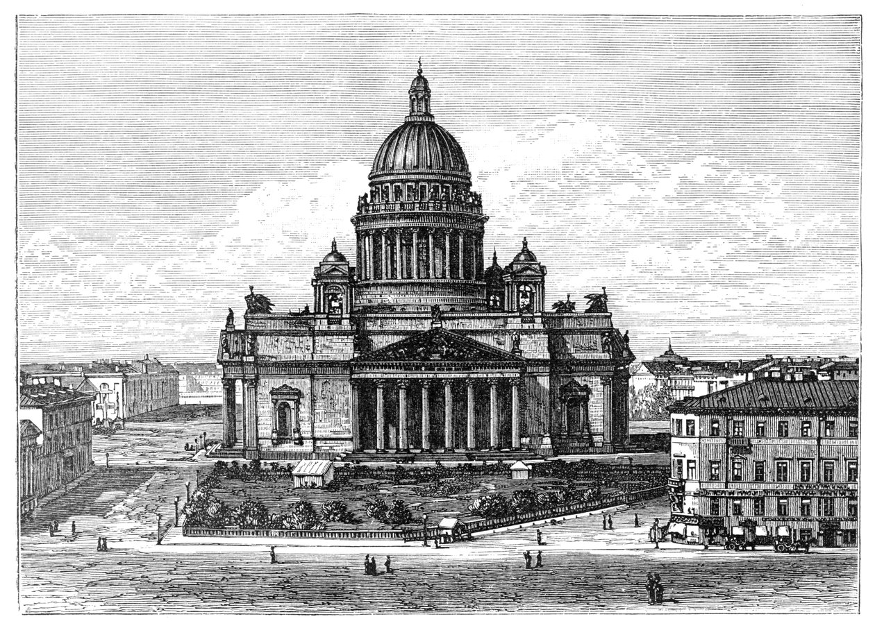 St. Isaac-katedralen, Skt. Petersborg, Rusland, 1900 af Unbekannt