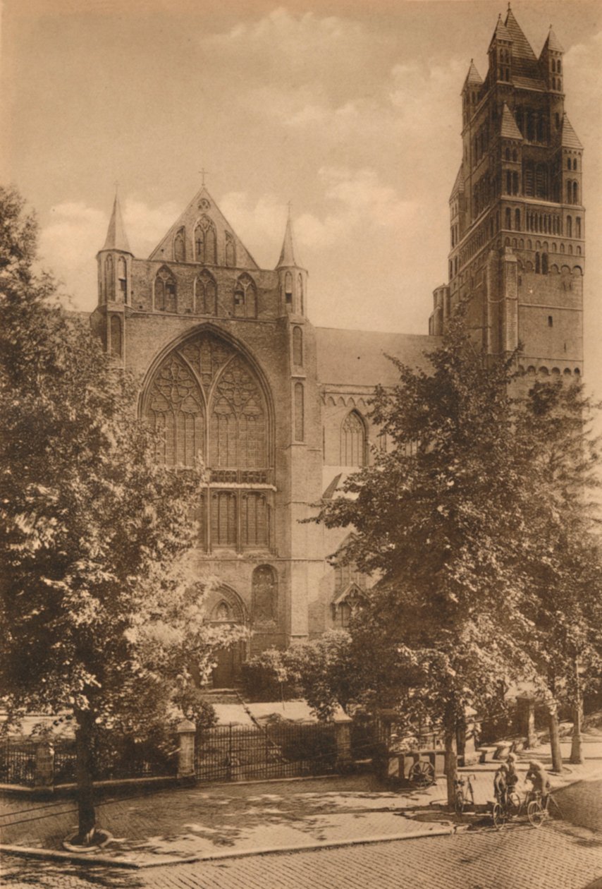 Saint-Sauveur-katedralen, c1928 af Unbekannt