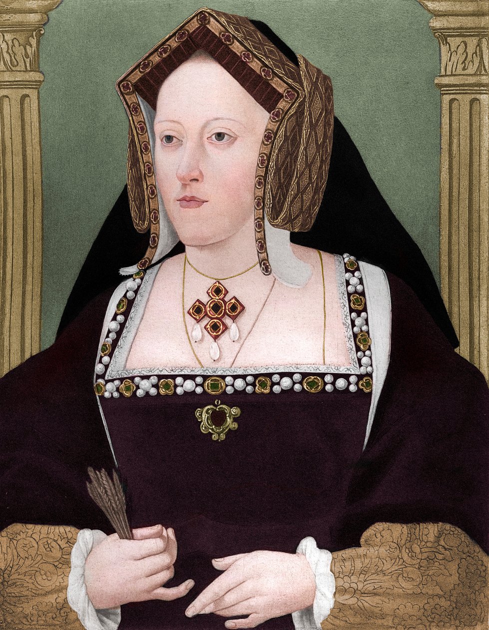 Katarina af Aragon, c1515, 1902 af Unbekannt