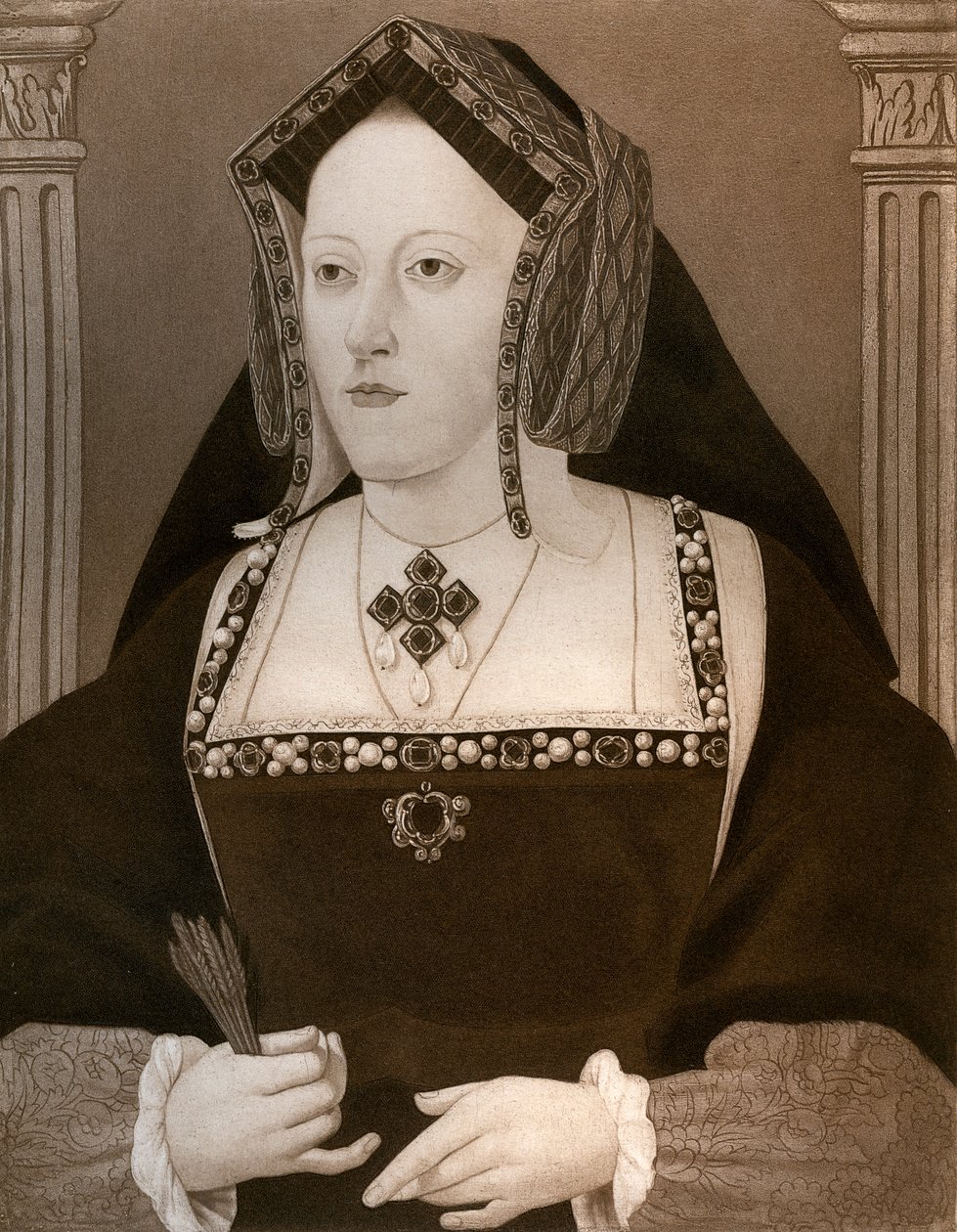 Katarina af Aragon, c1515, 1902 af Unbekannt