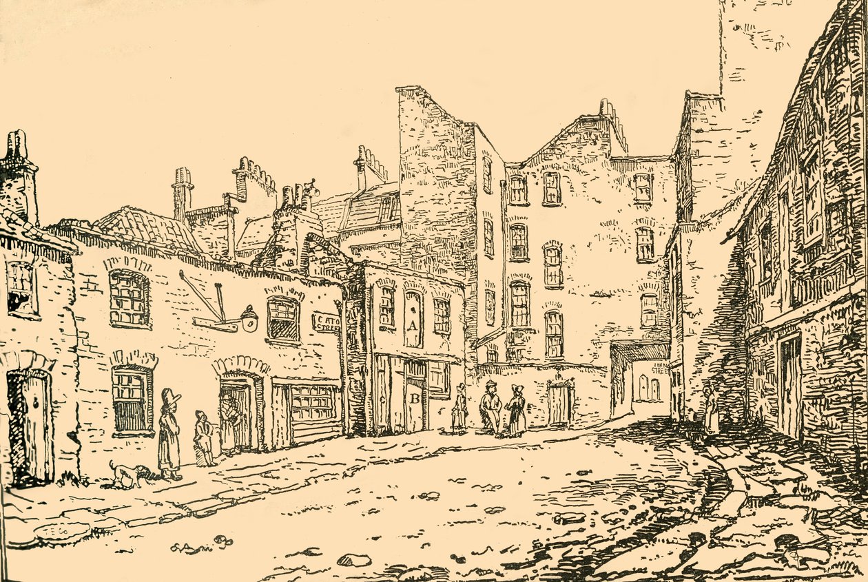 Cato Street, London, c1890. af Unbekannt